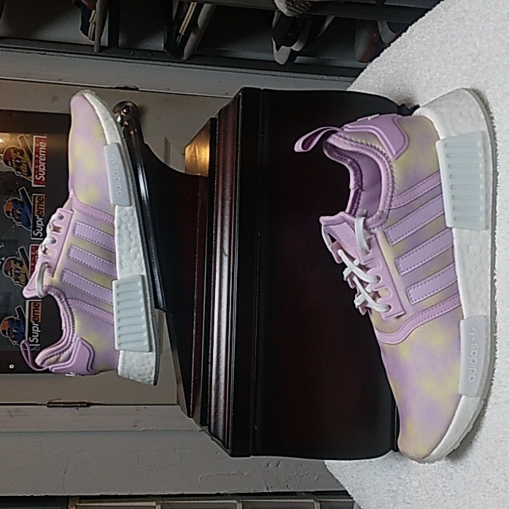 Adidas NMD R1. (Pink Camo)  Womens Size-6.5